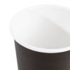 Fiesta Recyclable Espresso Cups Single Wall Black 112ml / 4oz