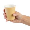 Fiesta Recyclable Coffee Cups Single Wall Kraft 225ml / 8oz