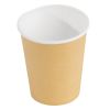 Fiesta Recyclable Coffee Cups Single Wall Kraft 225ml / 8oz