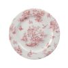 Churchill Vintage Prints Tea Plates Cranberry Toile Print 210mm (Pack of 6)