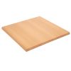 Bolero Pre-drilled Square Tabletops Beech Effect