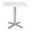 Bolero Pre-drilled Square Table Tops White