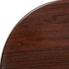 Bolero Pre-drilled Round Table Tops Dark Brown