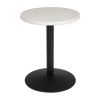 Bolero Pre-drilled Round Tabletops White