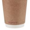 Vegware Double Wall Hot Cups Kraft