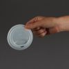 Vegware Compostable Coffee Cup Lids 340ml / 12oz and 455ml / 16oz (Pack of 1000)