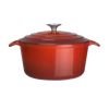 Vogue Red Round Casserole Dish 3.2Ltr