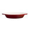 Vogue Red Round Cast Iron Gratin Dish 400ml