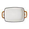 Vogue Orange Cast Iron Casserole Dish 1.8Ltr