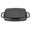 Vogue Black Rectangular Cast Iron Dish 1.8Ltr