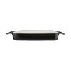 Vogue Black Rectangular Cast Iron Dish 2.8Ltr