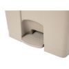 Jantex Kitchen Pedal Bin Beige 65Ltr