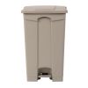 Jantex Kitchen Pedal Bin Beige 87Ltr