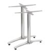 Bolero Aluminium Twin Leg Table Base (Pack of 2)