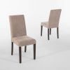 Bolero Dining Chairs Beige (Pack of 2)