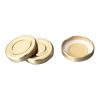 Gold Cap for Mini Milk Bottles (Pack of 18)