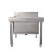 Vogue Stainless Steel Mop Sink