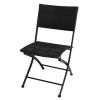 Bolero PE Wicker Folding Chair Set (Pack of 2)