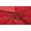 Bolero Round Parasol 2.5m Diameter Red