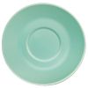 Olympia Cafe Espresso Saucer Aqua (Fits GL460) - 158mm 6 1/4