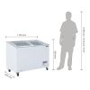 Polar G-Series Display Chest Freezer 270Ltr