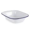 Olympia Enamel Dishes Rectangular 280 x 190mm (Pack of 6)