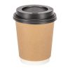 Fiesta Recyclable Coffee Cups Double Wall Kraft 225ml / 8oz