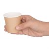 Fiesta Recyclable Espresso Cups Single Wall Kraft 112ml / 4oz