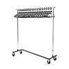 Bolero Garment Rail with 20 Hangers