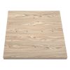 Bolero Pre-drilled Square Tabletops Antique Natural