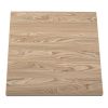 Bolero Pre-drilled Square Tabletops Antique Natural