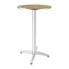 Bolero Ash Round Poseur Height Table 600mm