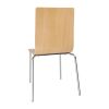 GR342 - Bolero Square Back Sidechair (Natural Finish) (Pack 4)