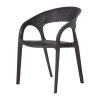 Bolero PP Rattan Wraparound Armchairs (Pack of 4)