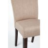 GR367 - Bolero Contemporary Dining Chair Natural (Pack 2)