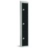 Elite Three Door 450mm Deep Lockers Black