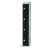 Elite Four Door 300mm Deep Lockers Black