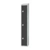 Elite Three Door 300mm Deep Lockers Graphite Grey