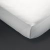 Mitre Essentials Pyramid Flat Sheets White