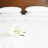 Mitre Comfort Satin Duvet Covers White