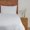 Mitre Essentials Spectrum Bed Linen Set White Single