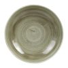 Churchill Stonecast Patina Antique Round Coupe Bowls Green 248mm (Pack of 12)