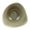 Churchill Stonecast Patina Antique Triangle Bowls Green 153mm (Pack of 12)