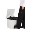 Rubbermaid Step On Pedal Bin White 30.5Ltr