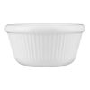 Olympia Kristallon Melamine Fluted Ramekins White 70mm (12 pack)