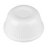 Olympia Kristallon Melamine Fluted Ramekins White 70mm (12 pack)