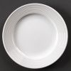 Olympia Linear Wide Rimmed Plates 165mm (Pack of 12)