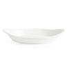 Olympia Whiteware Oval Eared Dishes 229x 127mm (Pack of 6)