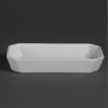 Olympia Whiteware Oblong Hors d'Oeuvre Dishes 235x 122mm (Pack of 6)