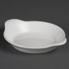 Olympia Whiteware Round Eared Dishes 170 x 140mm (Pack of 6)